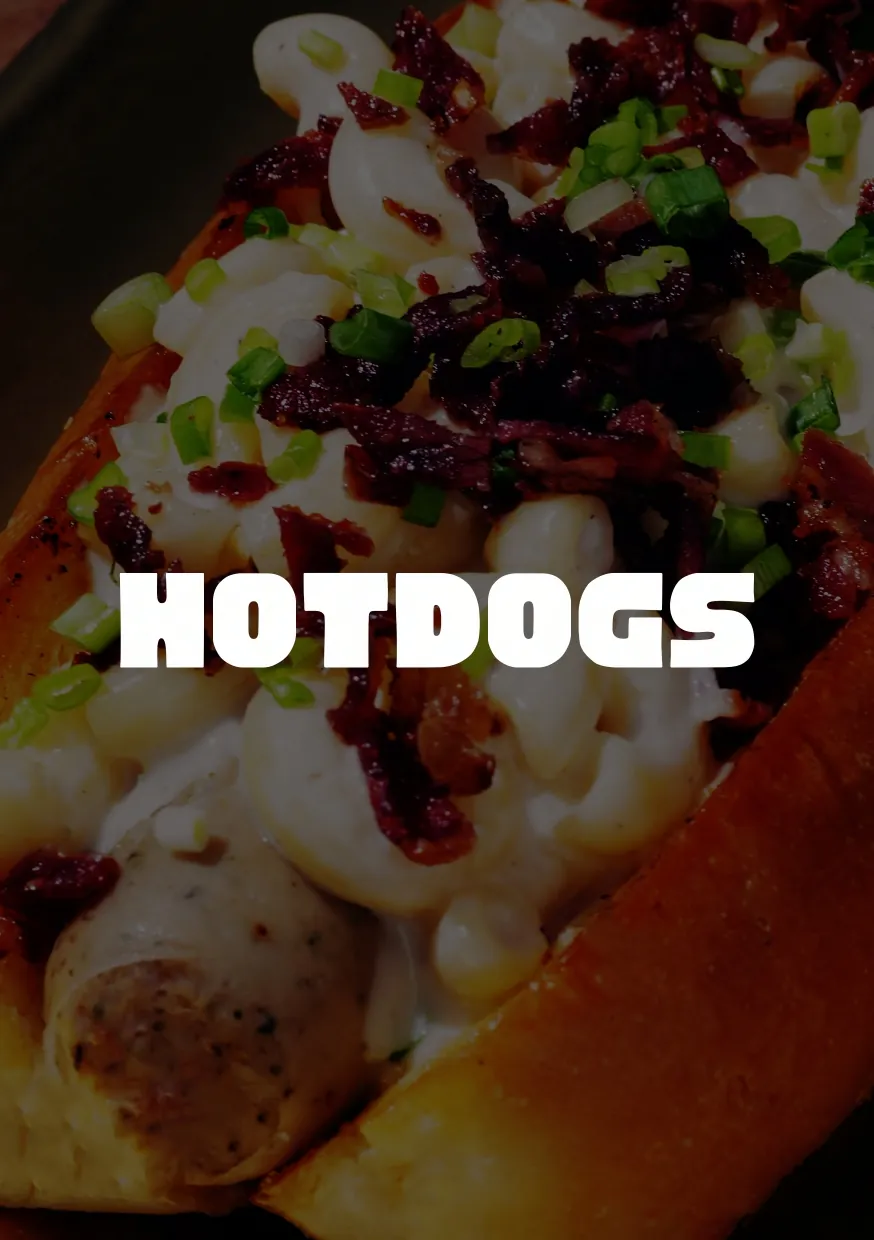 hotdogs menu cover